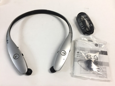 LG TONE INFINIM Wireless Stereo Headset In-Ear Headphones - Silver HBS-900