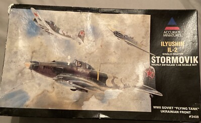 Accurate Miniatures Ilyushin IL-2 Stormovik. 1/48. #3408.