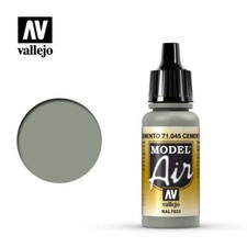 Vallejo 71045 Model Air Cement Gray Acrylic Paint 17ml - US