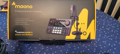 【新品未使用】maono CASTER E2 SINGLE MIC BUNDLE MAONO MAONOCASTER E2 SINGLE MIC BUNDLE – Al Annabi