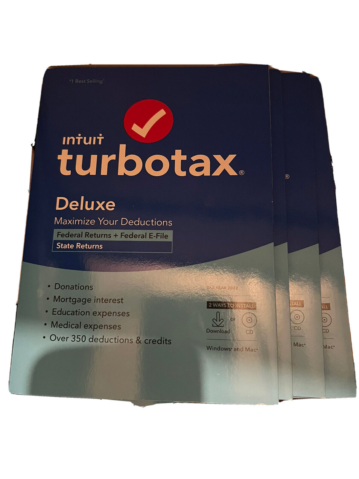 turbotax 2022 deluxe federal only download