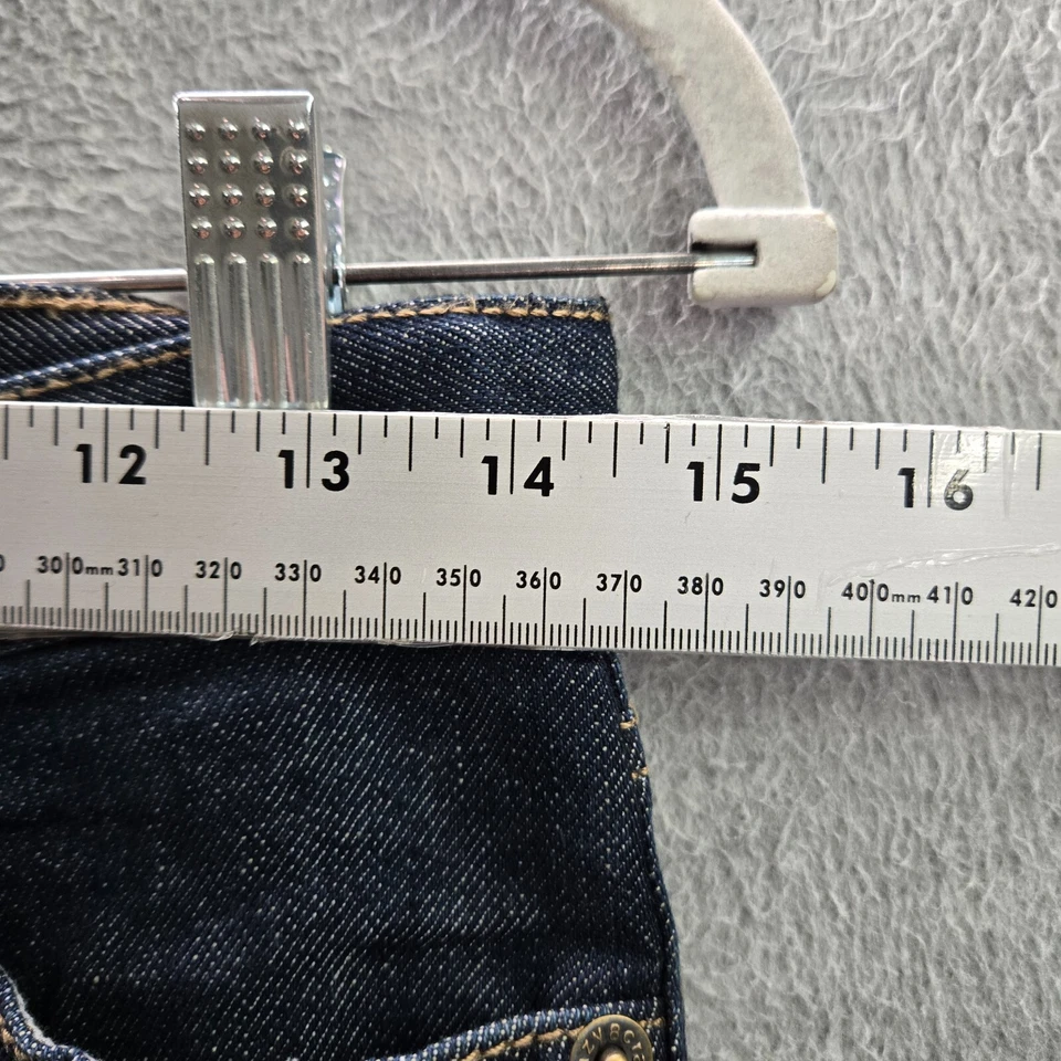 Jeans Crazy 8 Boys 10 Azul Husky Denim Recto Cintura Ajustable 25" Entrepierna Nuevos con Etiquetas Foto 3 de 4