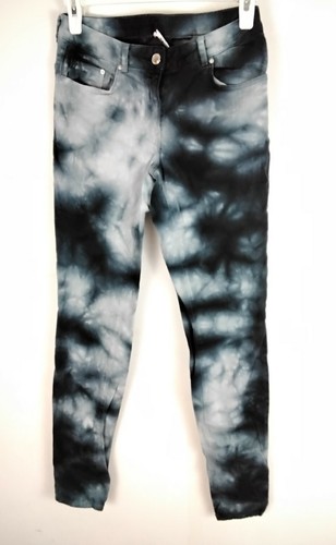Tie Dye Stretch Skinny Blue Jeans Size 