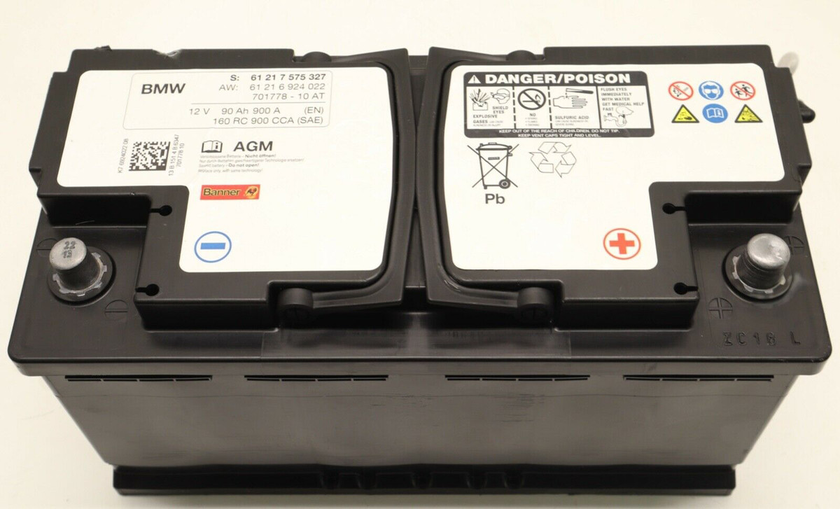 BMW OEM 701778-10AT AMG Starter Battery | eBay