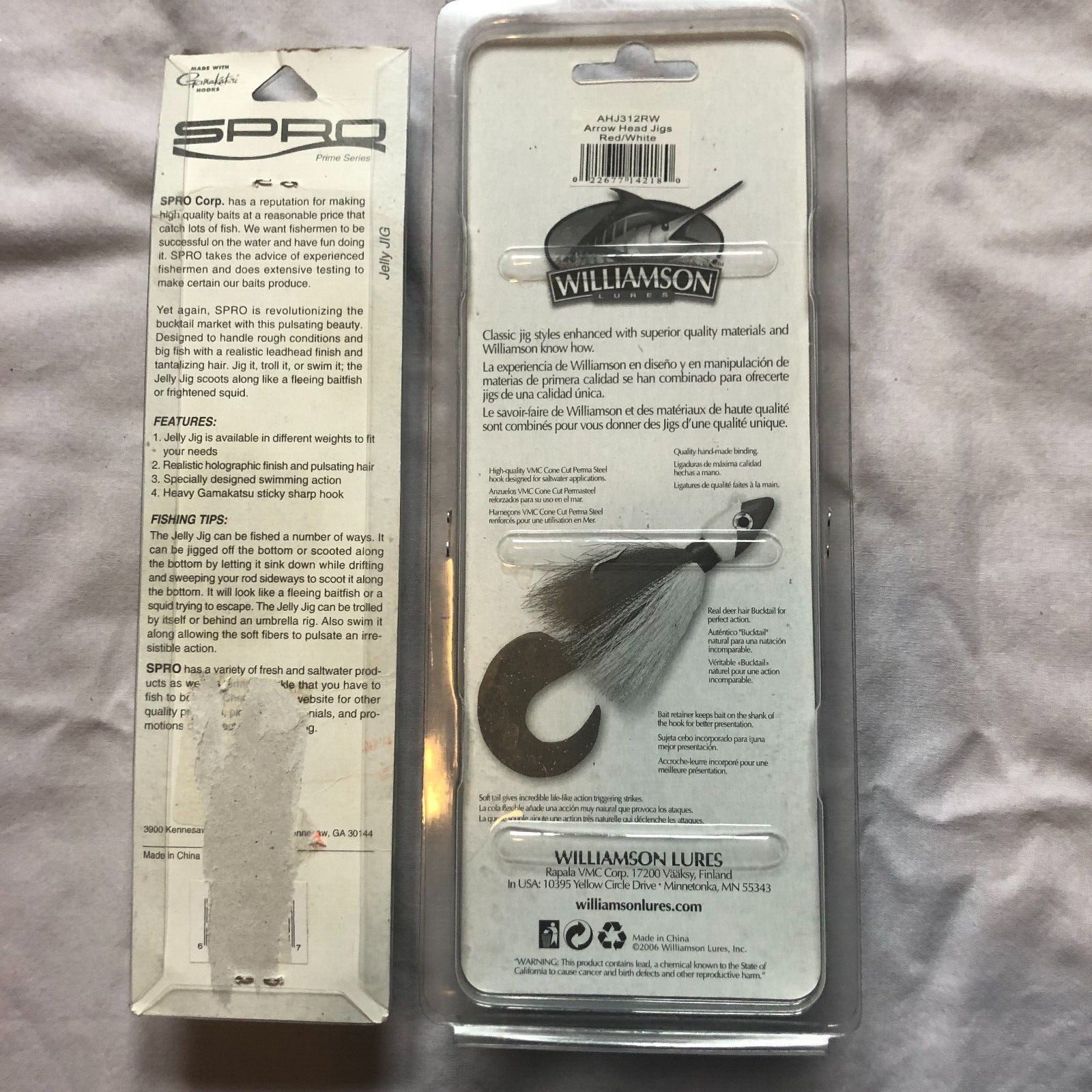 Saltwater Jigs SPRO Jelly Jig Williamson Arrow Head Jig - Image 2