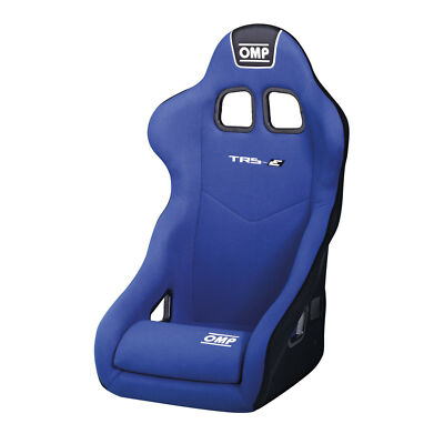 FIA OMP TRS-E BLUE RACE RALLY BUCKET SEAT Steel Frame Velour