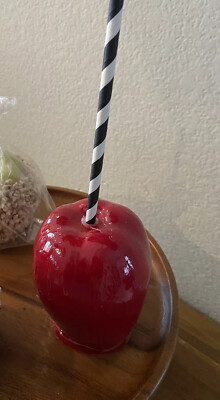 Fake Handmade Candy Apple Faux Food