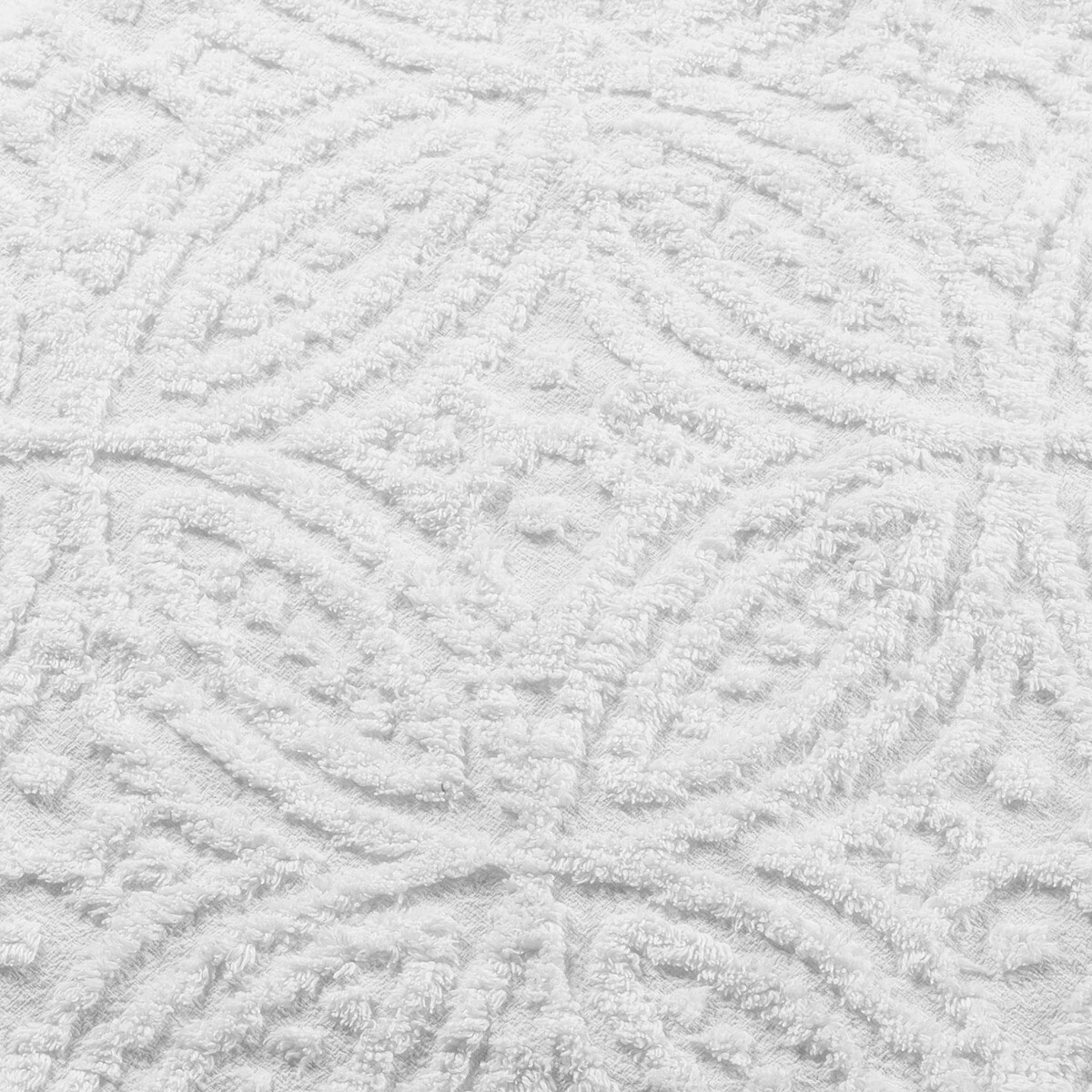 Bianca Savannah Soft Cotton Chenille Quilt Cover Set White eBay