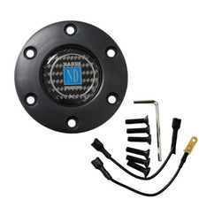 Nardi Carbon Fiber High Performance Steering Wheel Horn Button 70mm Pcd