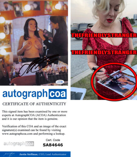 Rare JENNIFER TILLY signed 8x10 Photo EXACT PROOF o Hot SEXIEST Chucky ACOA COA - Picture 1 of 5