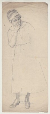Vienna lady's genre study c.1900s Austrian Franz Windhager (1879 1959), stamped