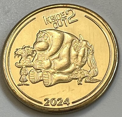 Pixar Fest 2024 Inside Out 2 (2024) Medallion