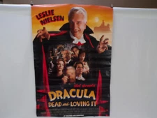 Rare Vintage Movie Poster Dracula Dead & Loving It Leslie Neilsen 40" x 27" E25