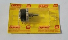 Lot of 2 OHMITE 12.5 Watts Model E 0119 Rheostat 1k Ohms Made in USA
