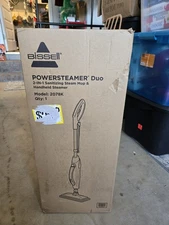 Bissell Mop PowerSteamer Duo 2-in-1 Steam Mop w/ Fabric Steamer Multi Surface