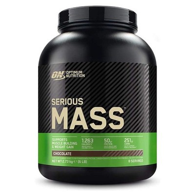 (17,95 EUR/kg) Optimum Nutrition Serious Mass 2727g Weight Gainer NEU OVP
