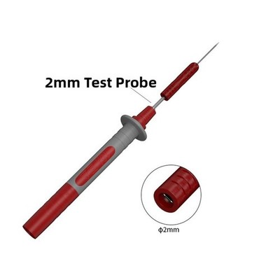 6 Stück Teststift Nadel Set 0,7 mm Durchmesser mit 2 mm Piercinglöchern zur Re