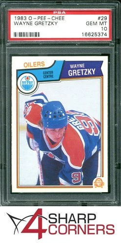 1983 O-PEE-CHEE #29 WAYNE GRETZKY OILERS HOF PSA 10