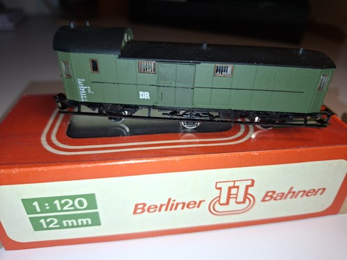 Berliner TT Bahnen Paketwagon 13450 DR Ep.IV grün gebraucht OVP | Condition: Gebraucht