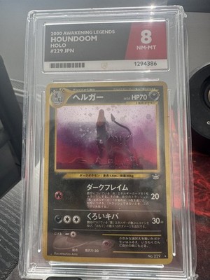 2000 Houndoom Holo Awakening Legends 229 pokemon tcg Ace 8 NM-MT