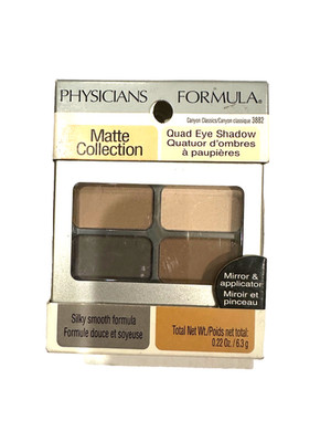 New Physicians Formula Matte Collection Quad Eye Shadow 3882 Canyon Classics