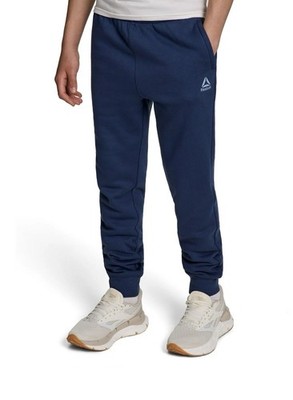 New Reebok Boy s Athletic Cool Down Jogger Size XS (4/5) Dark Denim Color