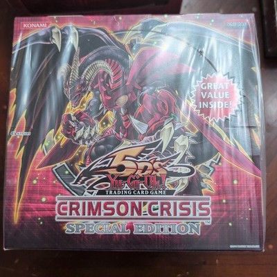 YUGIOH  5DS CRIMSON CRISIS SPECIAL EDITION  BOOSTER BOX  UPPER DECK   SEALED | eBay