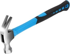 Claw Hammer Steel Heavy Duty Head Long Handle Anti Slip Electricians Tools
