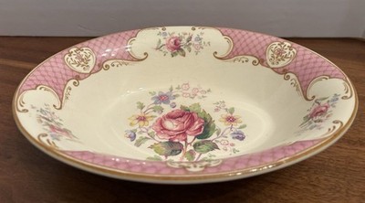 Antique MYOTT STAFFORDSHIRE Rose Pink 10 x7.5  Oval Dish