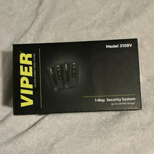 Viper 3108V 1-Way Security System Car Alarm w/ 2 Remotes Included