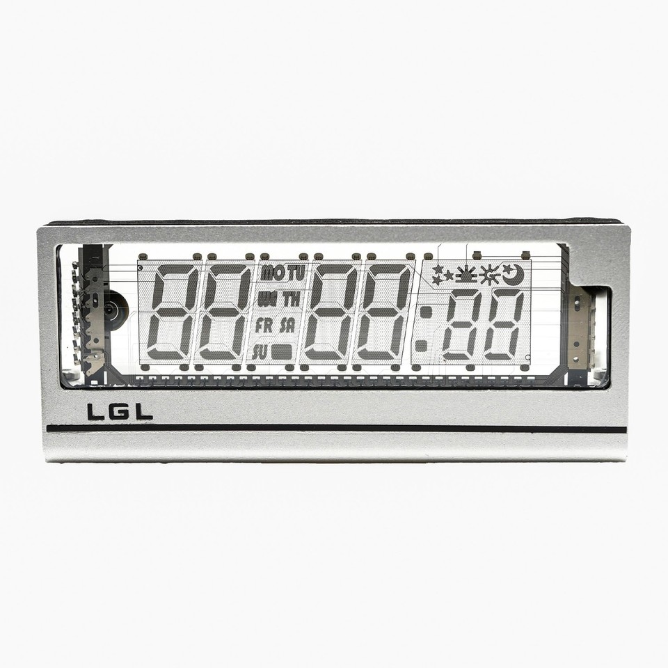 LGL Studio Nixie Tube-Style Table Clock VFD | Vacuum Fluorescent ...