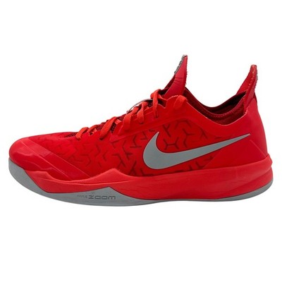 Nike Air Zoom Crusader Basketball Shoes Men 14 Orange Grey Sneakers 630909-600