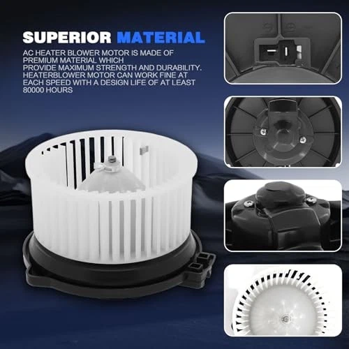 HVAC Blower Motor Assembly for 1997-1999 Acura CL, 1994-2001 Integra, Honda Foto 4 de 4