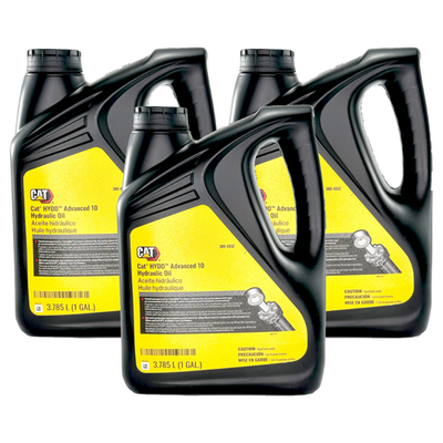 CAT 309-6932 HYDO Advanced 10 Hydraulic Oil SAE 10W , 1 Gal. (Pack