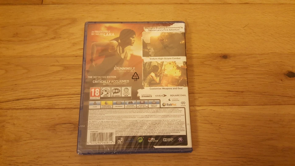 TOMB RAIDER DEFINITIVE EDITION PS4 GAME UK PAL LARA CROFT BRAND NEW AND SEALED - Image 2 of 2