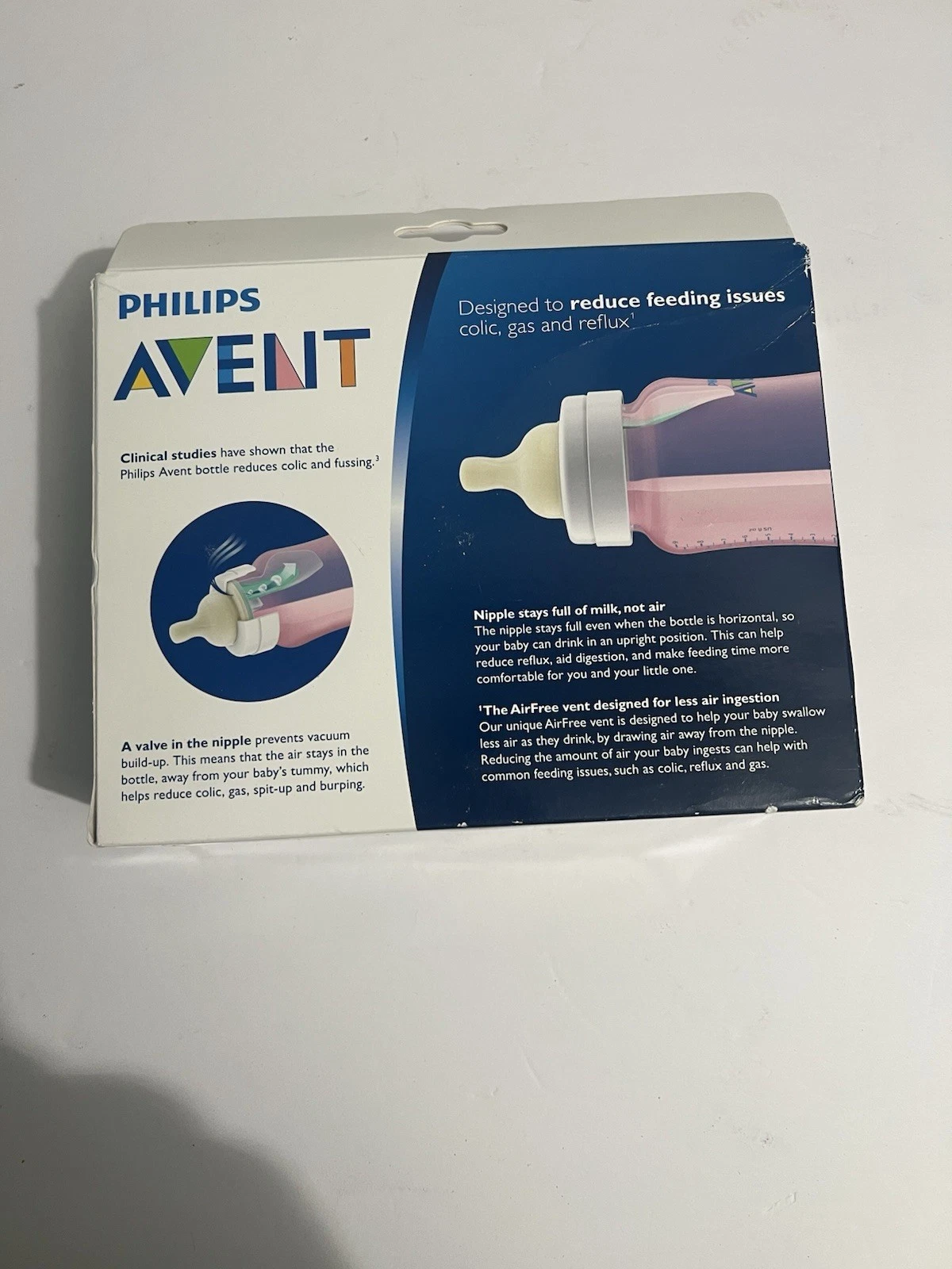 Philips Avent Anti-Colic Baby Bottles Pink 9oz (3-Pack)