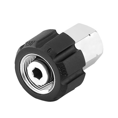#ad Pressure Washer Adapter M22 14mm Female Thread to 3 8”Female NPT Stainless Steel $19.72