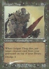 Ravnica Remastered #325 Golgari Thug (Retro Frame)