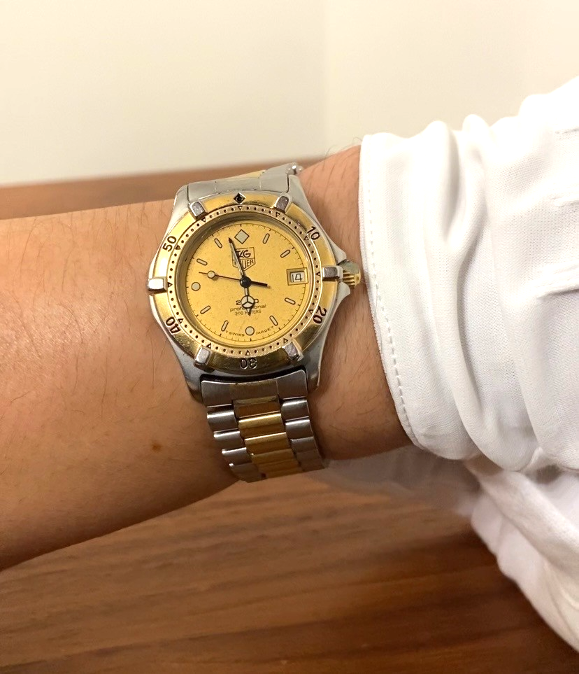 日曜まで　TAG Heuer プロフェッショナル 964.013 TAG Heuer Professional Gold Men's Watch - 964.013 for sale online