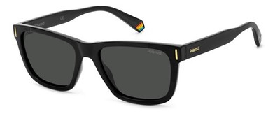 POLAROID PLD 6186/S 807 BLACK 54/18/145 Unisex Sunglasses