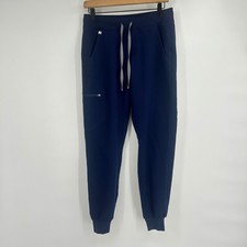 FIGS Zamora Jogger Scrub Pants Navy Blue Technical Collection W18SW2005 Womens S