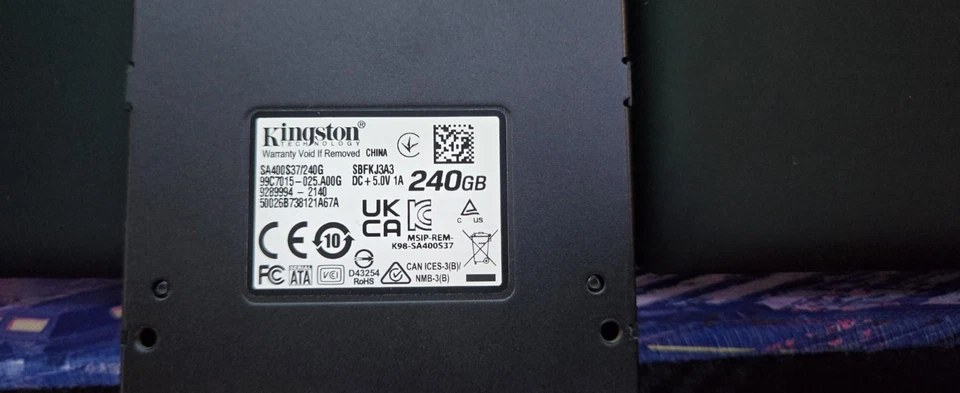 Kingston A400 2.5 SATA III Solid State Drive - Image 2 of 2