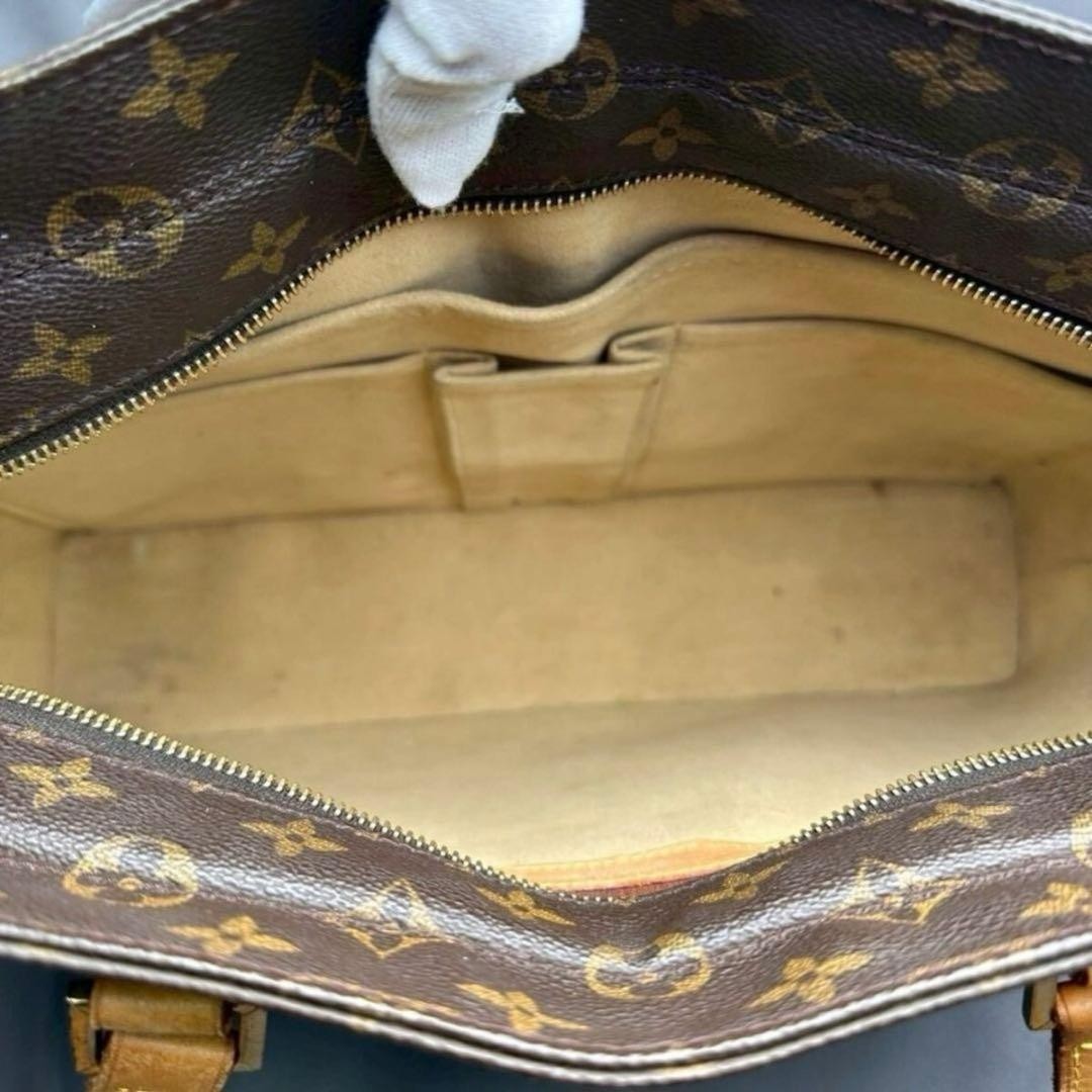 LOUIS VUITTON Luco Tote Bag Handbag M51155 Monogram Brown Women's Auth thumbnail 5