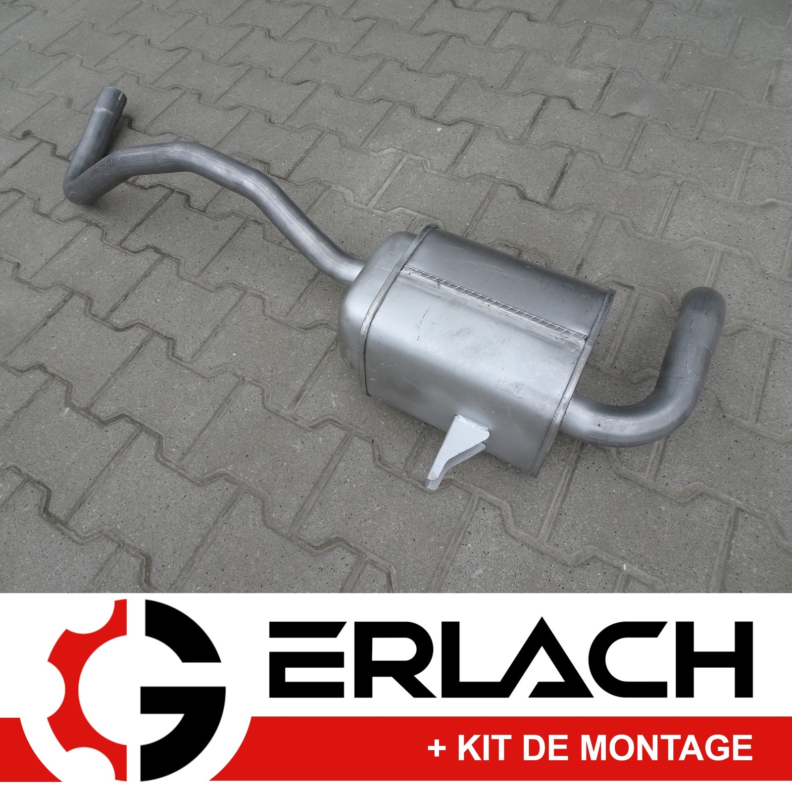 Silencieux arrière pour Renault Megane 3 et Scénic 3 dCi pot d'échappement de rechange 5231