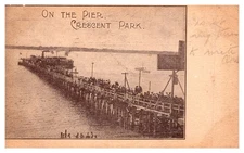 Rhode Island  Riverside , Cresent park , on the Pier