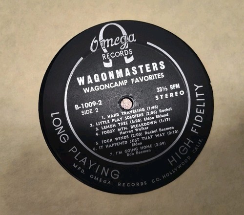 Wagoncamp Favorites Wagonmasters Knott's Berry Farm CA Record LP Vinyl EX  - Imagen 3 de 4