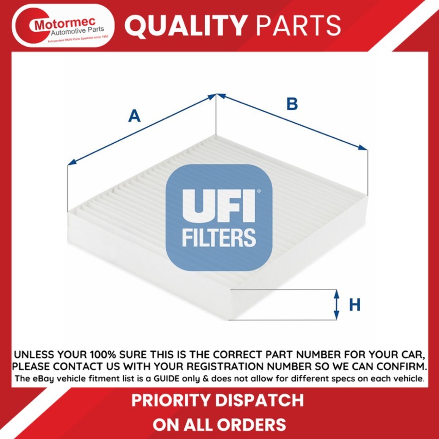UFI Filters, Cabin Air Filter 53.249.00 | Suitable for Cars, Applicable to Various Models of Subaru and Suzuki - Image 5