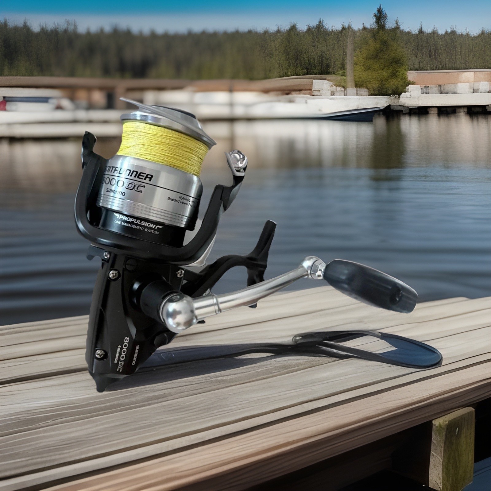 Shimano Baitrunner 8000 OC Salt/Fresh Water Reel, Gear Ratio