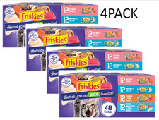 4-Pack Friskies Seafood & Chicken Pate Wet Ca...