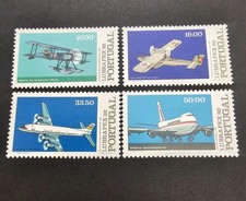 TIMBRE PORTUGAL AVIONS EXPOSITION PHILATELIQUE N°1556/1559 NEUF ** LUXE MNH 1982